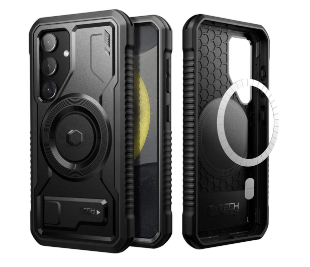 TECH-PROTECT Kevlar Magsafe+ do Samsung Galaxy S24+ Czarny 5906203690848 - 1297135 - zdjęcie